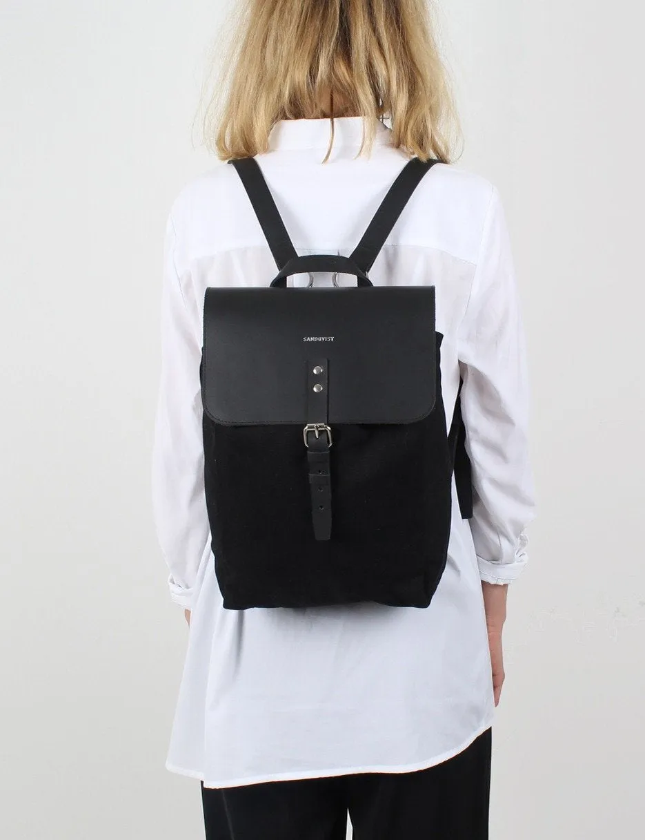 - Black Sandqvist Alva Urgent clearance Backpack Satisfied customers