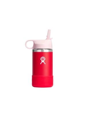 12 Oz Kids Wide Mouth Straw Cap and Boot