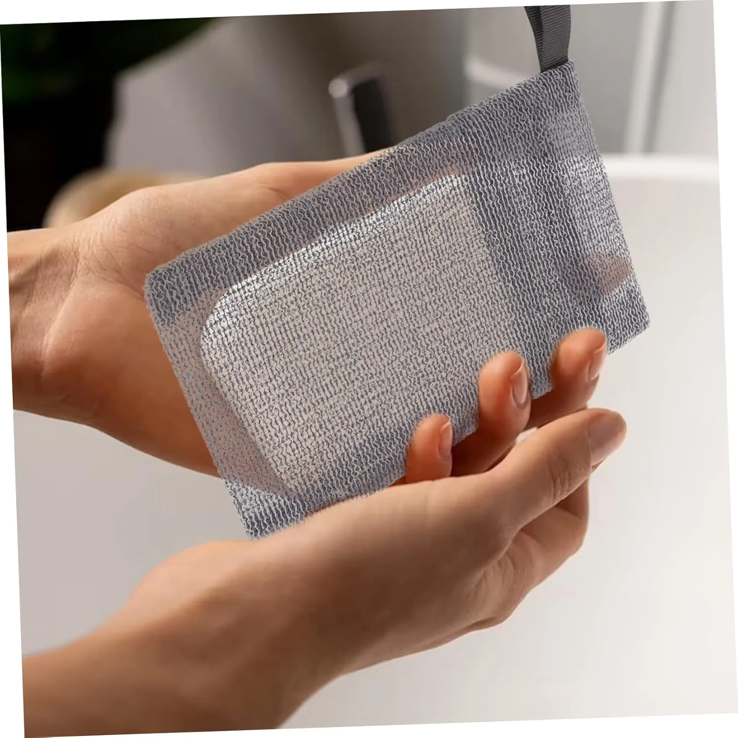 12pcs Soap Mesh Bags for Soap Saving Lightweight Foaming Pouches for Travel and Home Use Quickly Draining Design Lather and Release