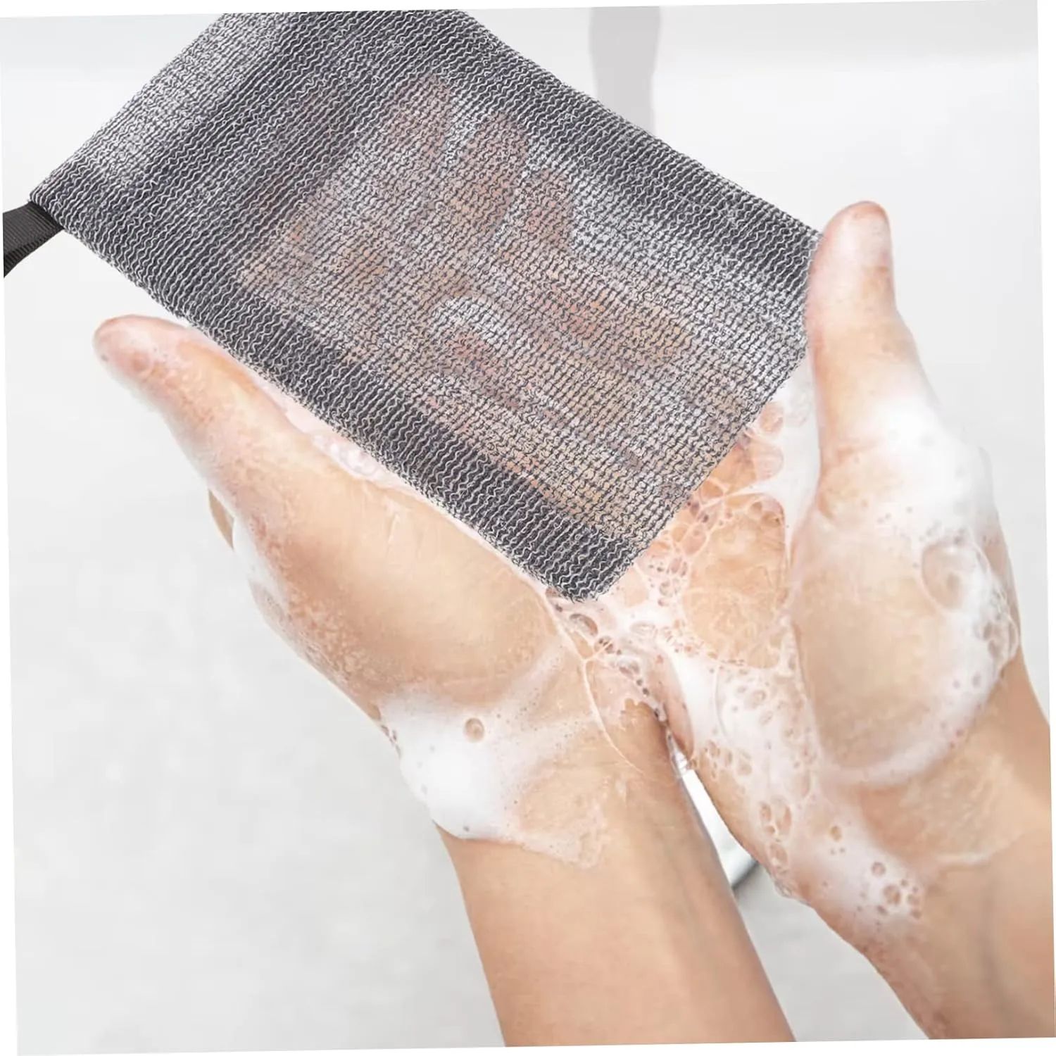 12pcs Soap Mesh Bags for Soap Saving Lightweight Foaming Pouches for Travel and Home Use Quickly Draining Design Lather and Release