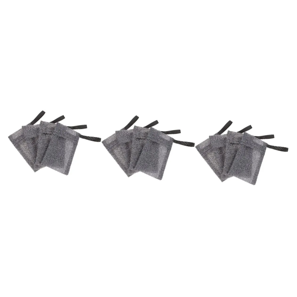 12pcs Soap Mesh Bags for Soap Saving Lightweight Foaming Pouches for Travel and Home Use Quickly Draining Design Lather and Release