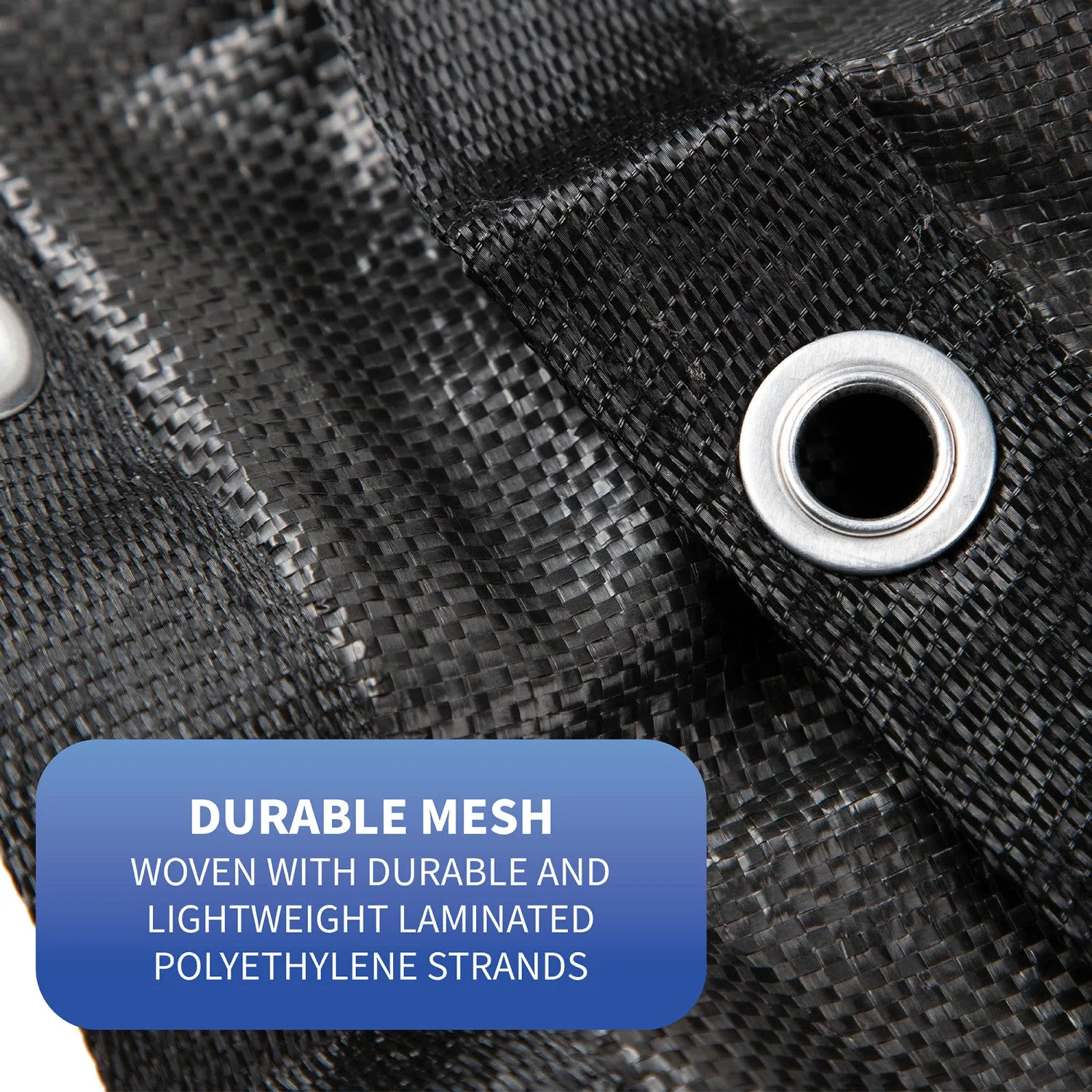 16 ft x 32 ft Oval Rugged Mesh Above Ground Pool Winter Cover