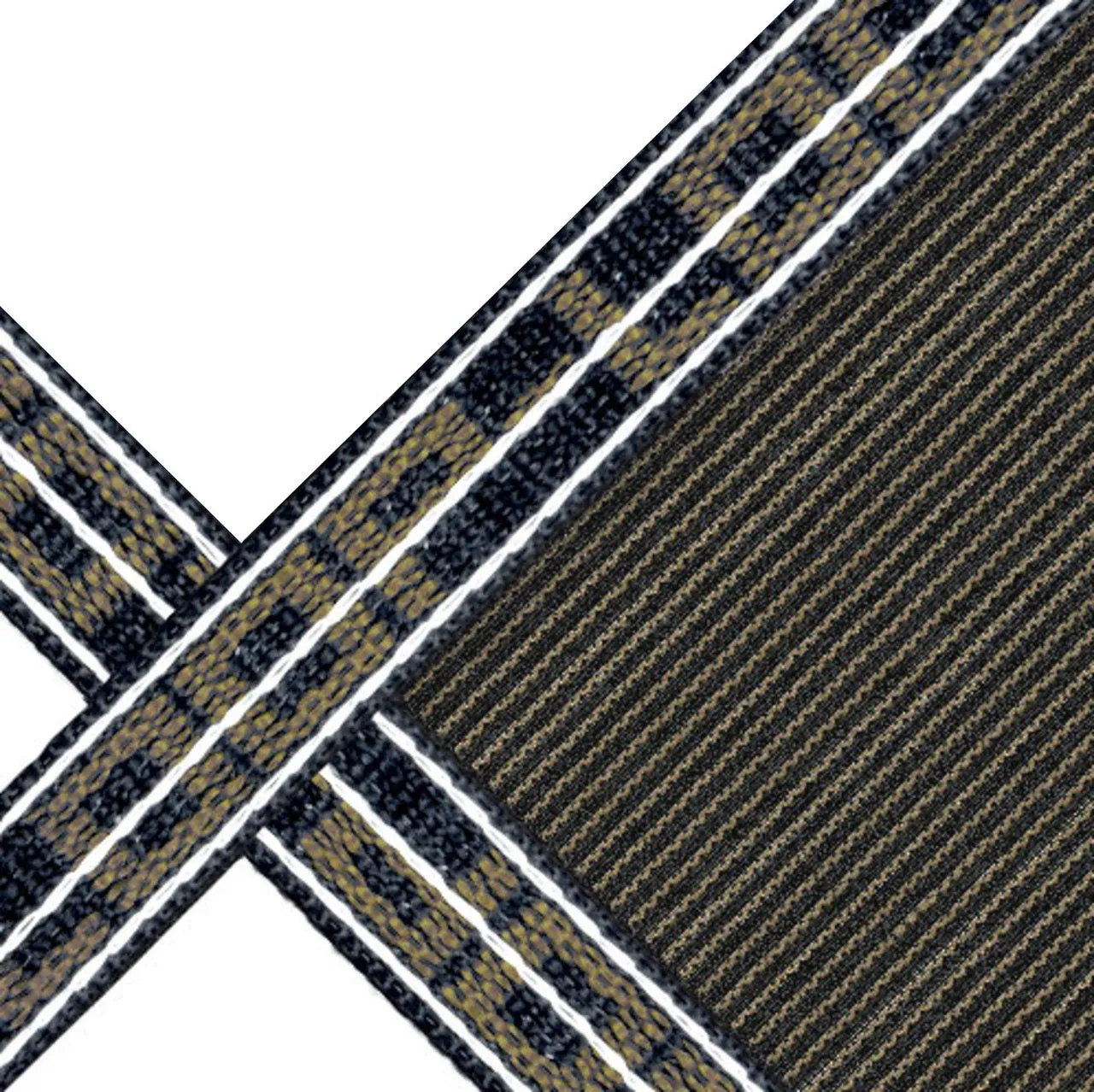 16' x 24' Rectangle with 4' x 8' Center End Step Loop-Loc II Super Dense Mesh In-Ground Pool Safety Cover