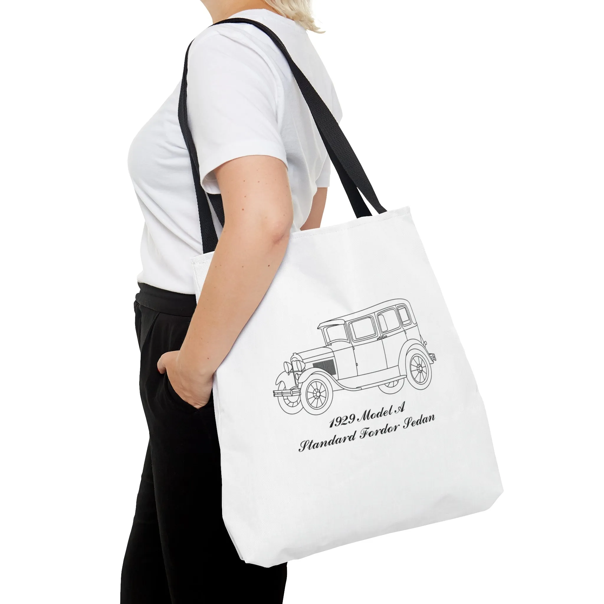1929 Standard Fordor Sedan (3-Window) Tote Bag