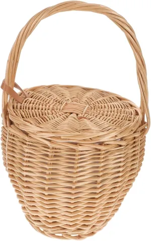 1Pc Portable Hand Woven Bag for Women Decorative Travel Shoulder Pouch Unique Beach Party Handbag present for Friends Stylish Design