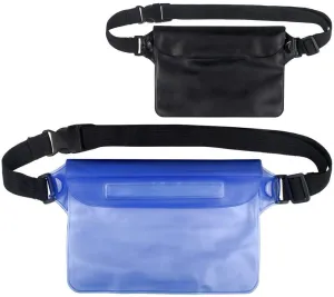 2 Pack Waterproof Pouch Bag, Waterproof Dry Bag Case with Waist Strap