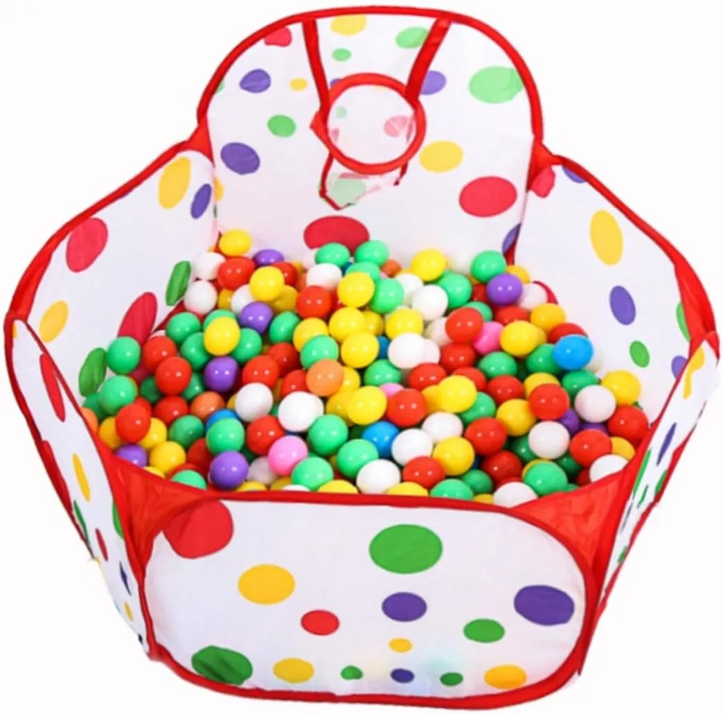 200Pcs Plastic Balls for Ocean Balls with Storage Mesh Bag for Ball Pits Playhouses and Pools Safe Bath