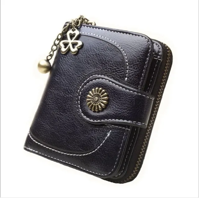 2019 New Vintage Purses Female Wallet Women Card Holder Clutch  Woman Wallets