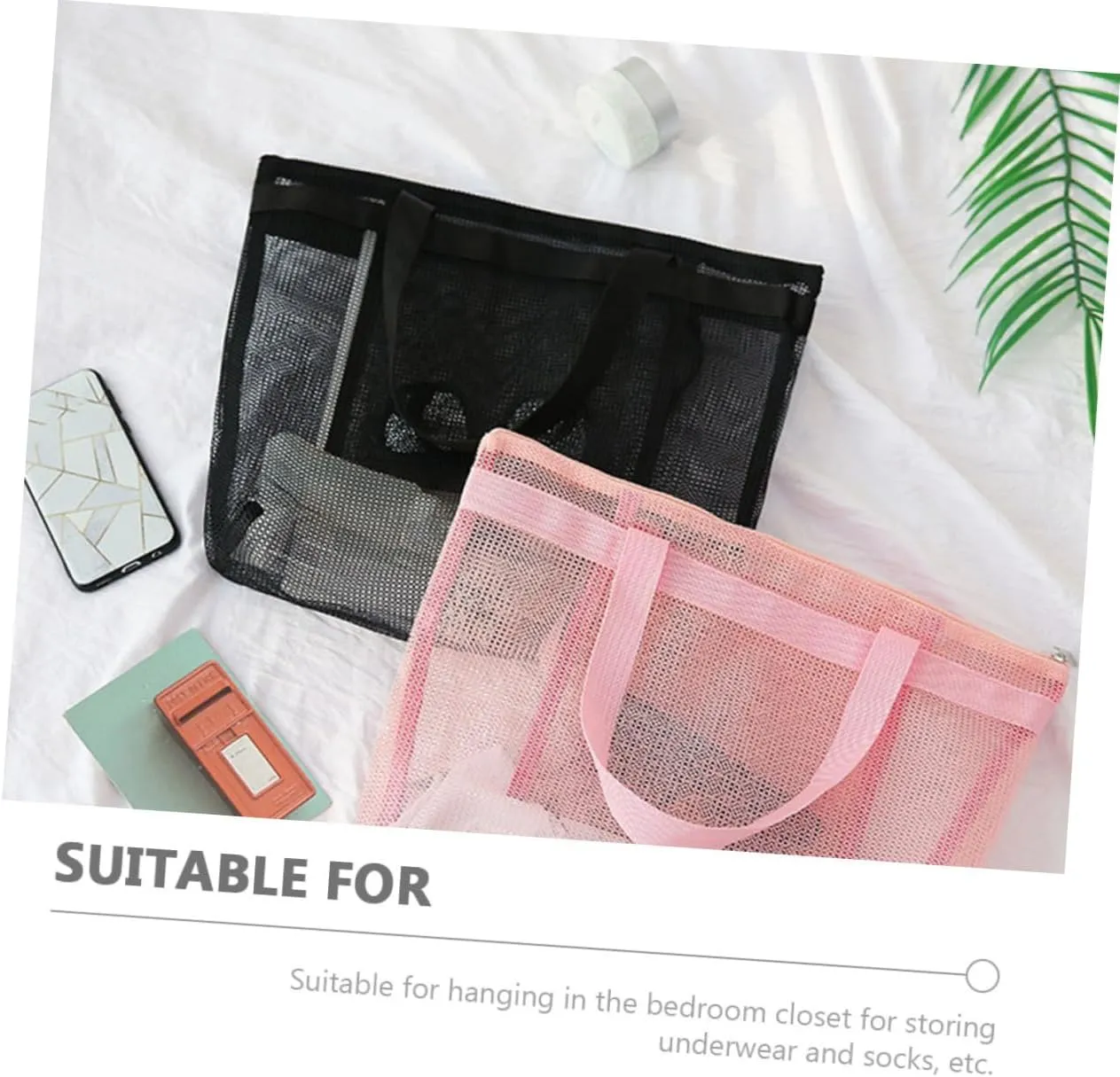 2pcs Bath Sauna Bag Toiletries Men and Women Outdoor, Blackx4pcs, 45x38cmx4pcs
