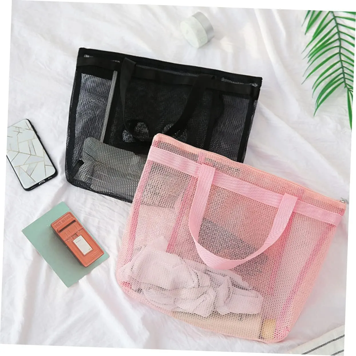 2pcs Bath Sauna Bag Toiletries Men and Women Outdoor, Blackx4pcs, 45x38cmx4pcs