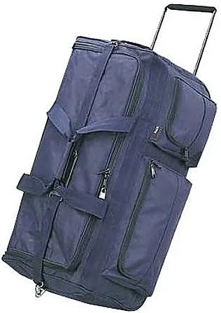 30 Corner Wheeled Duffel - Navy