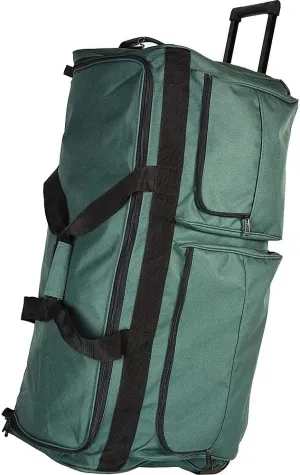 35 Inch General Duty Wheeled Duffel (Green)
