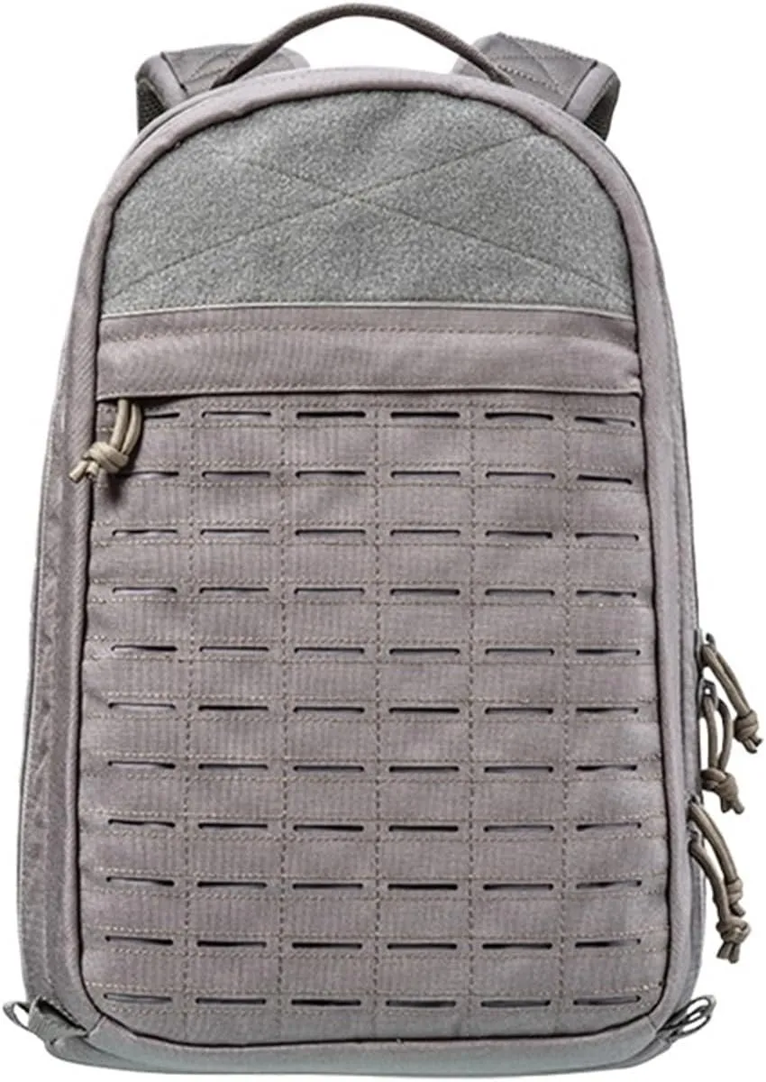 35L Backpack Outdoor Sports Storage Equipment 3D Travel Bag Trekking Bag Camouflage Backpack(Grey)