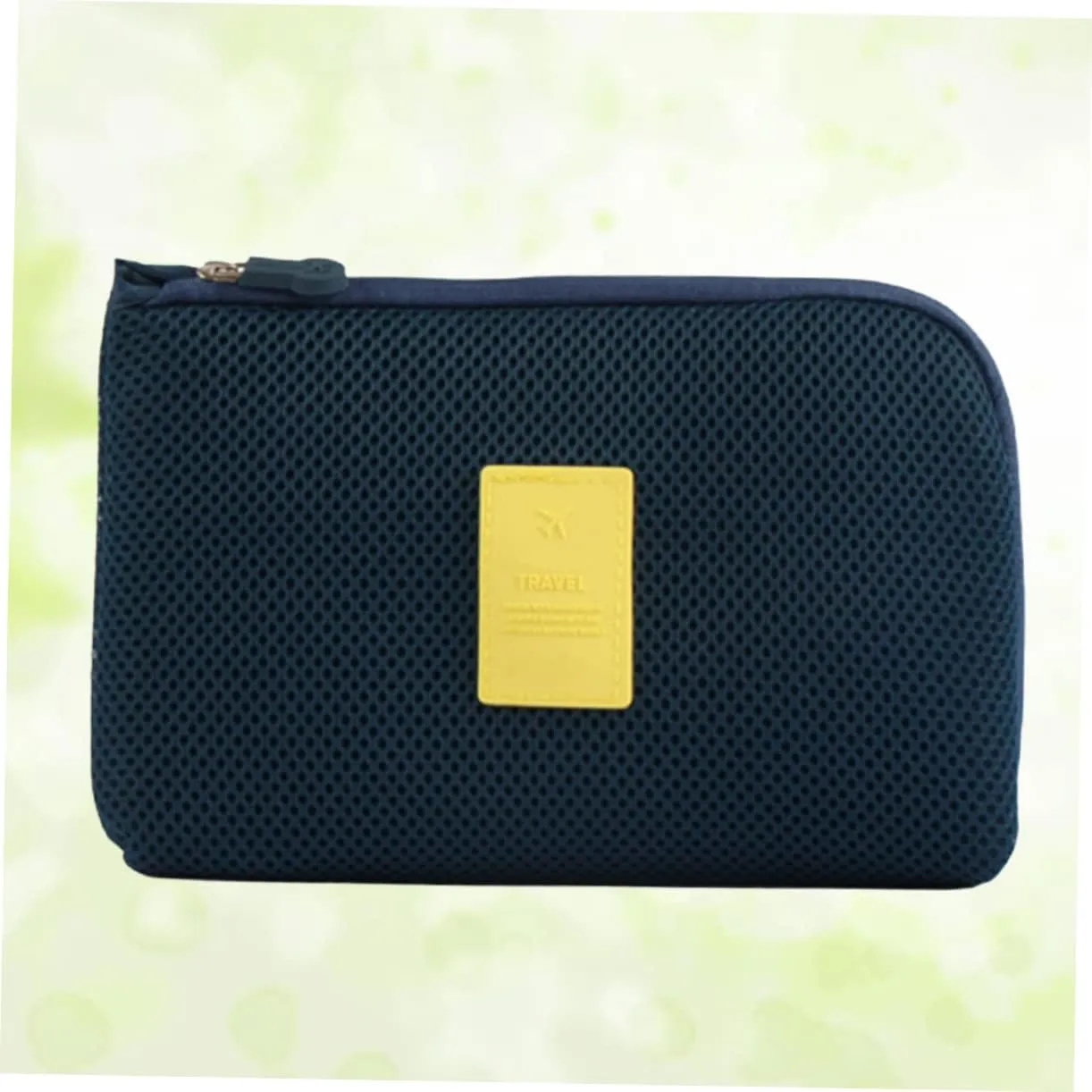 3pcs Portable Waterproof Double Pouch Cord Organizer for Travel Digital Data Cosmetic Storage Case