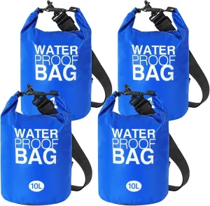 4 Pack Pool Ladder Weights 10L, Waterproof Pvc Sand Bags For Above Ground Pools, Portable Travel & Fishing