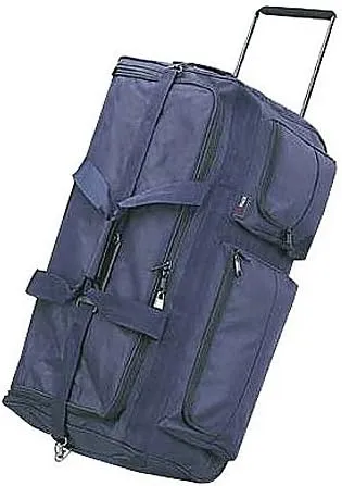 40 Corner Wheeled Duffel - Navy