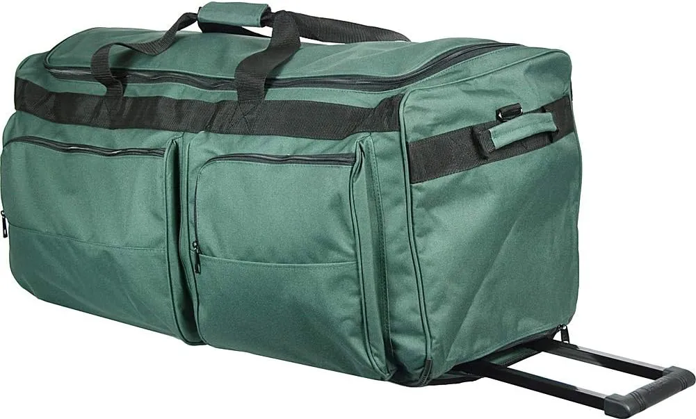 40 Inch General Duty Wheeled Duffel (Green)