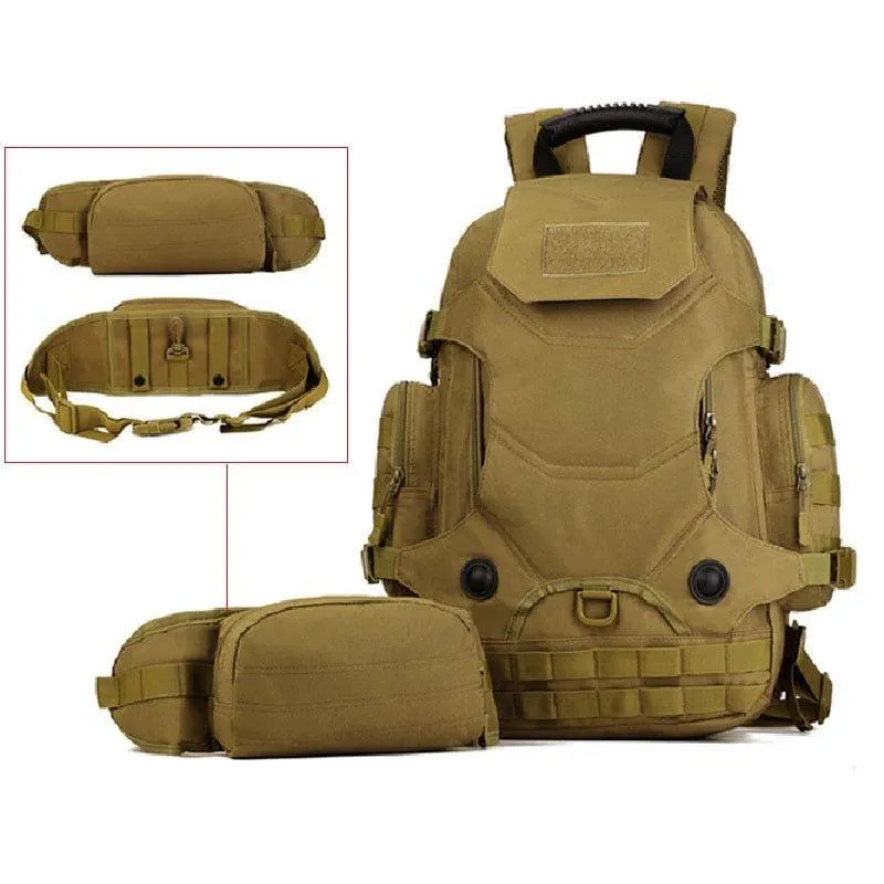 40L Backpack Camping Bag Molle Rucksack