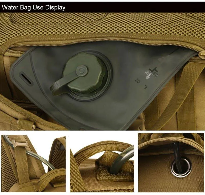 40L Mountaineering Backpack Molle System Pack
