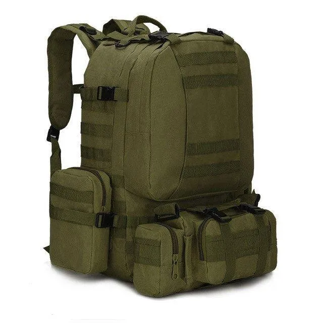 50L Outdoor Molle Camping Backpack