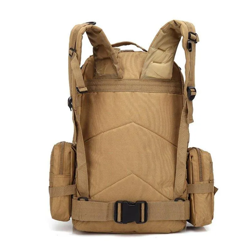 50L Outdoor Molle Camping Backpack