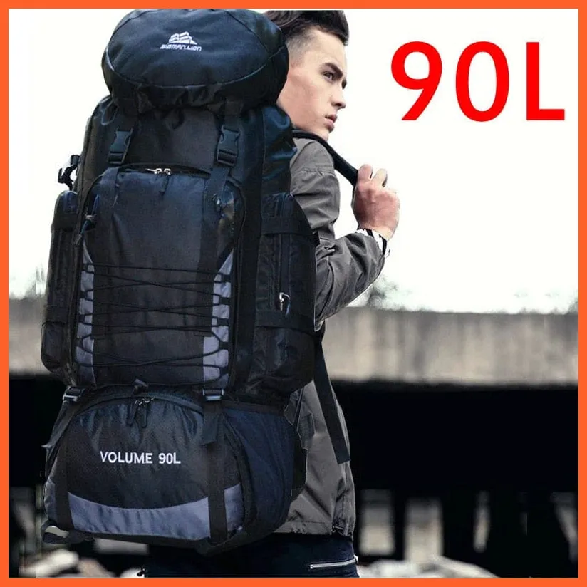 90L 80L Travel Camping Backpack | Trekking Bag For Travelling