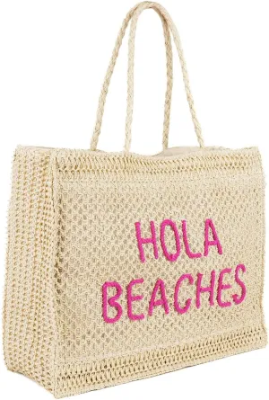 A Packable Beach Bag | The Straw Beach Tote Bag of 2025 | Beach Bags for Women Vacation | Large Beach Bag