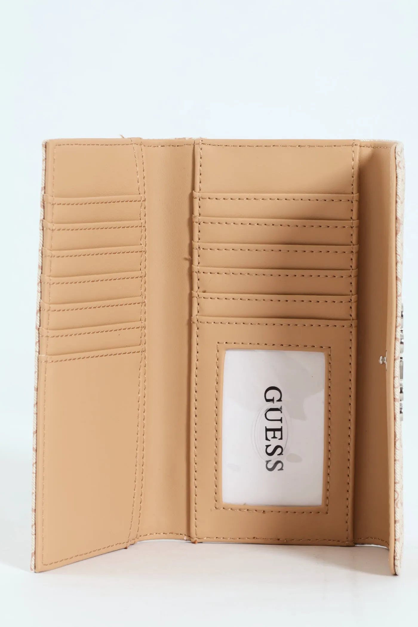 Abbas Slim Clutch Purse - Khaki