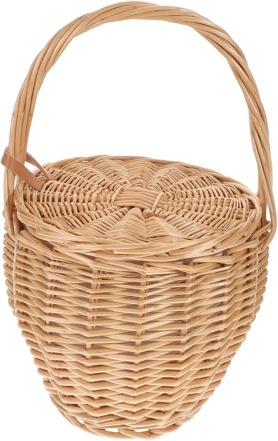 ABOOFAN Elegant Hand Woven Bag Stylish Travel Purse French Design Duffle Bag for Women Random Color