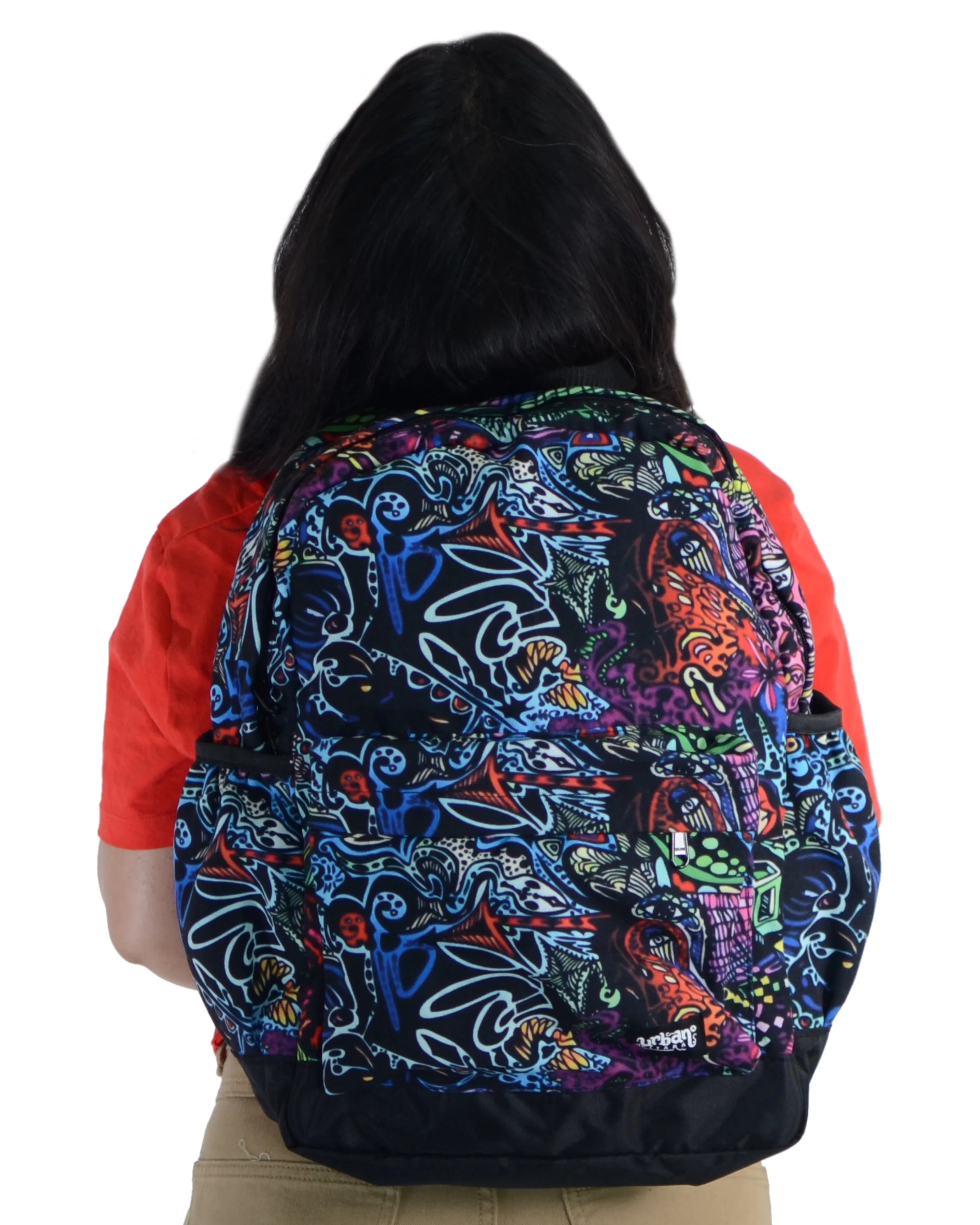 Acid Trip Canvas Backpack