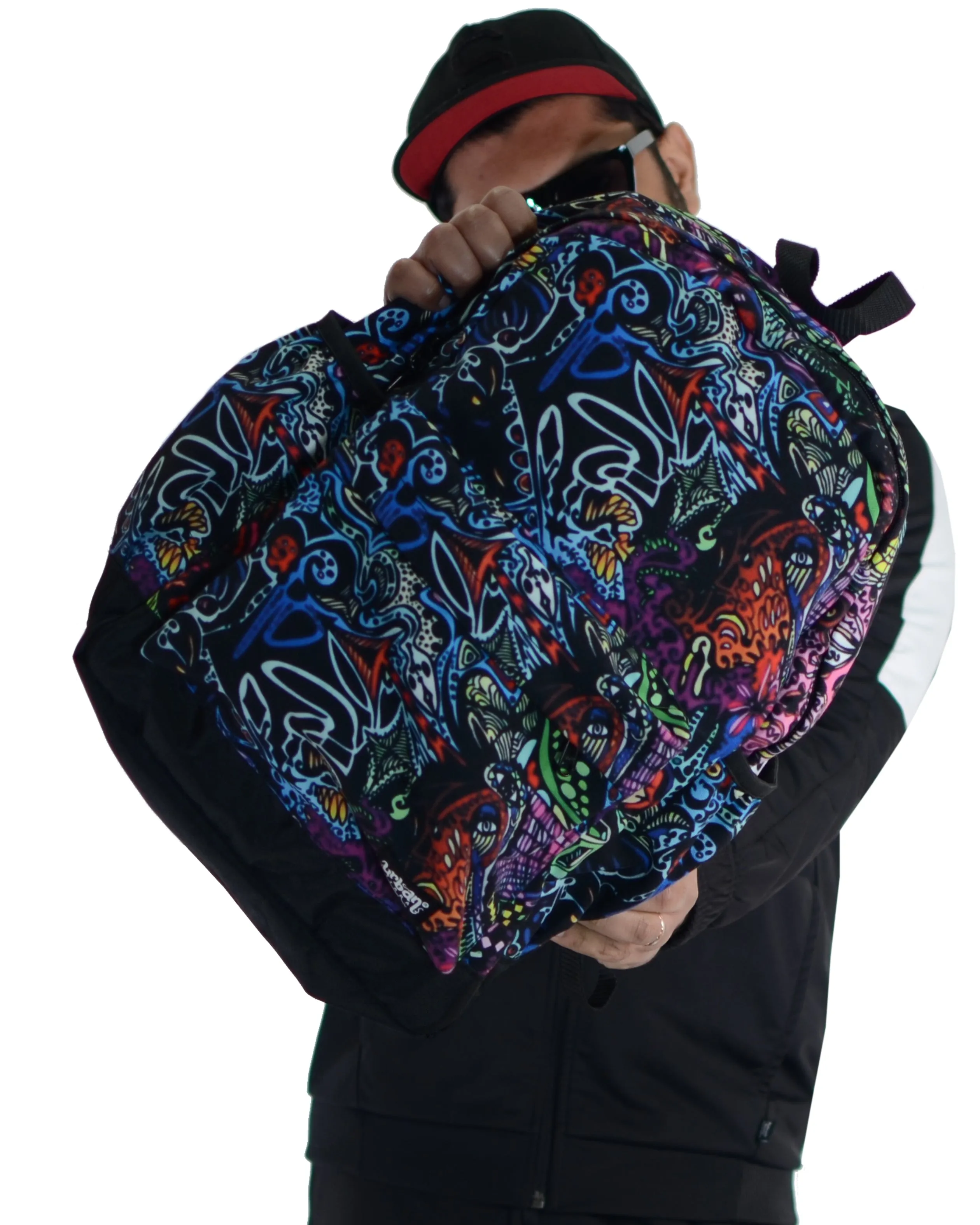 Acid Trip Canvas Backpack