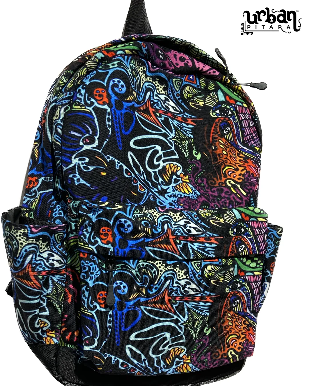 Acid Trip Canvas Backpack