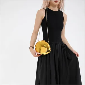 Acrylic Tote Clutch for Women, Evening Shell Shoulder Bag Unique Handbag Reflective Crossbody Purse Hobo Satchel Prom