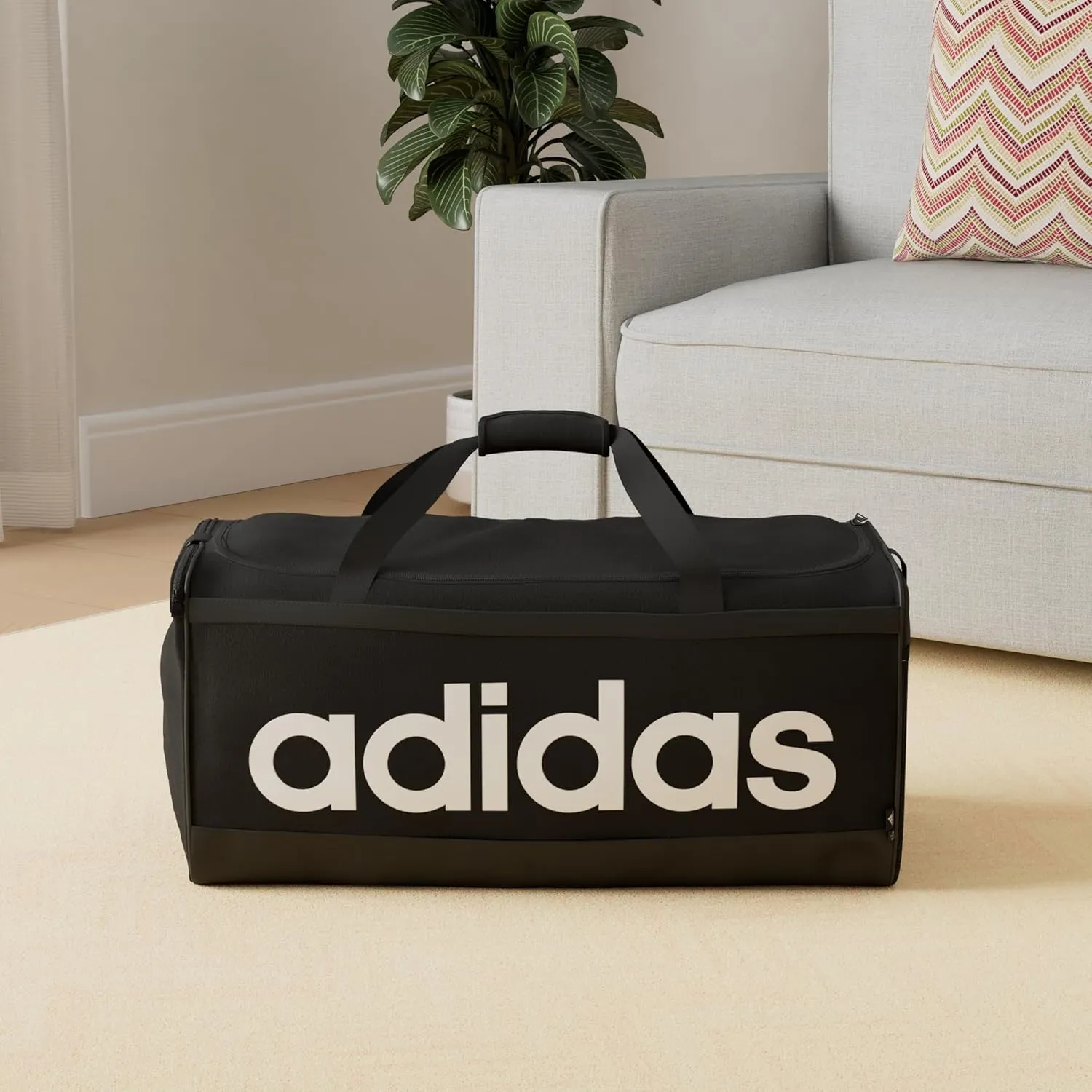adidas Sport, Black/White, L