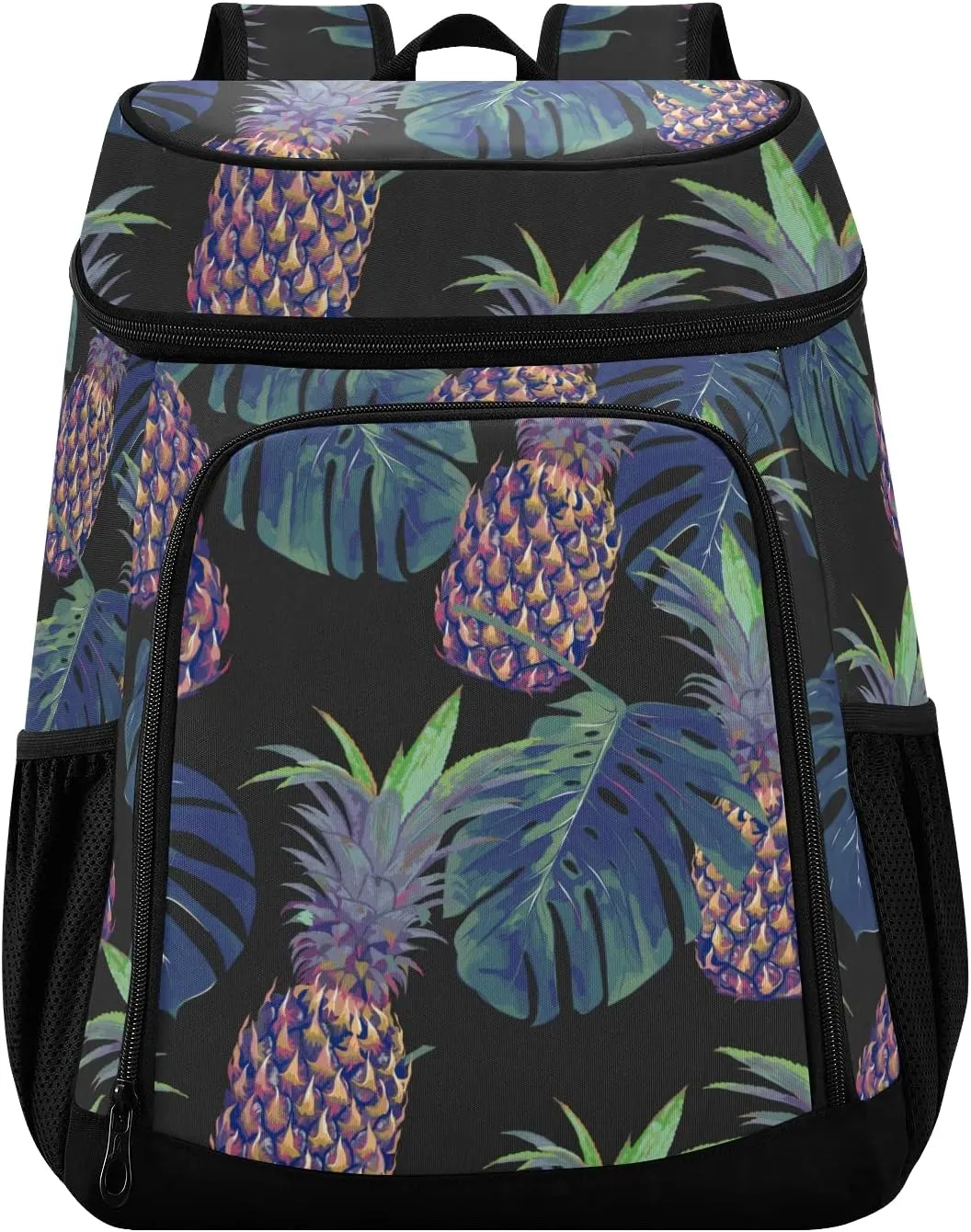 ALAZA Cooler Backpack Reusable Insulated Lunch Bag with Adjustable Shoulder Strap for Women Men Picnic Work College Hiking Camping Office Beach