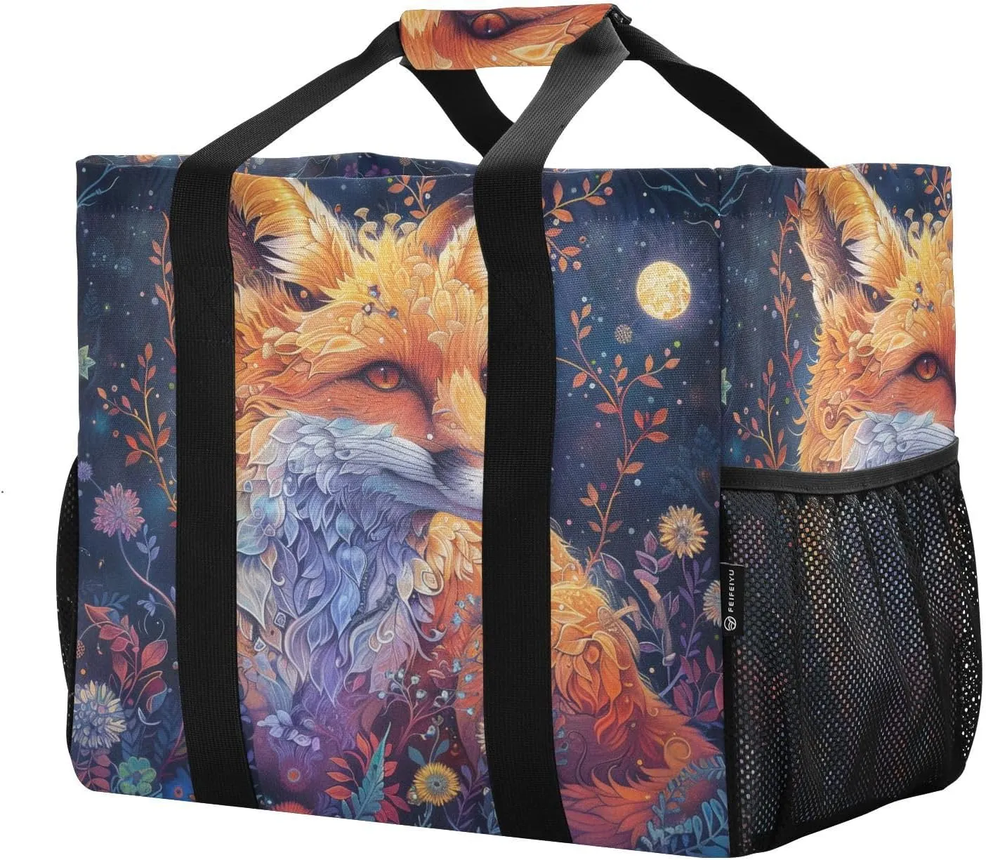 ALAZA Fox Dreamcatcher Waterproof Beach Tote Bags