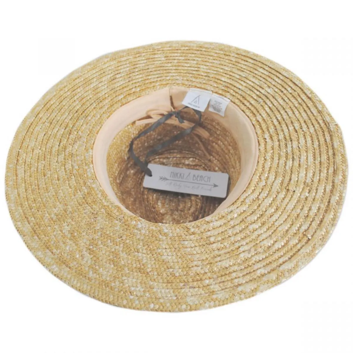 Alessia Milan Straw Fedora Hat