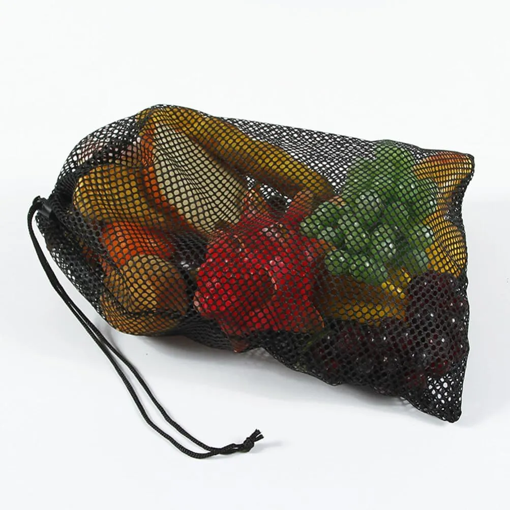 Alipis 10pcs Net Bag for Bag Fitness Bag Net Bags Sports Equipment Bags Fruit Storage Bag Net Bag Drawstring Golf Ball Bag Drawstring Bags Golf Bag Polyester Mesh
