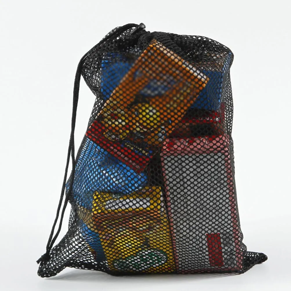 Alipis 10pcs Net Bag for Bag Fitness Bag Net Bags Sports Equipment Bags Fruit Storage Bag Net Bag Drawstring Golf Ball Bag Drawstring Bags Golf Bag Polyester Mesh