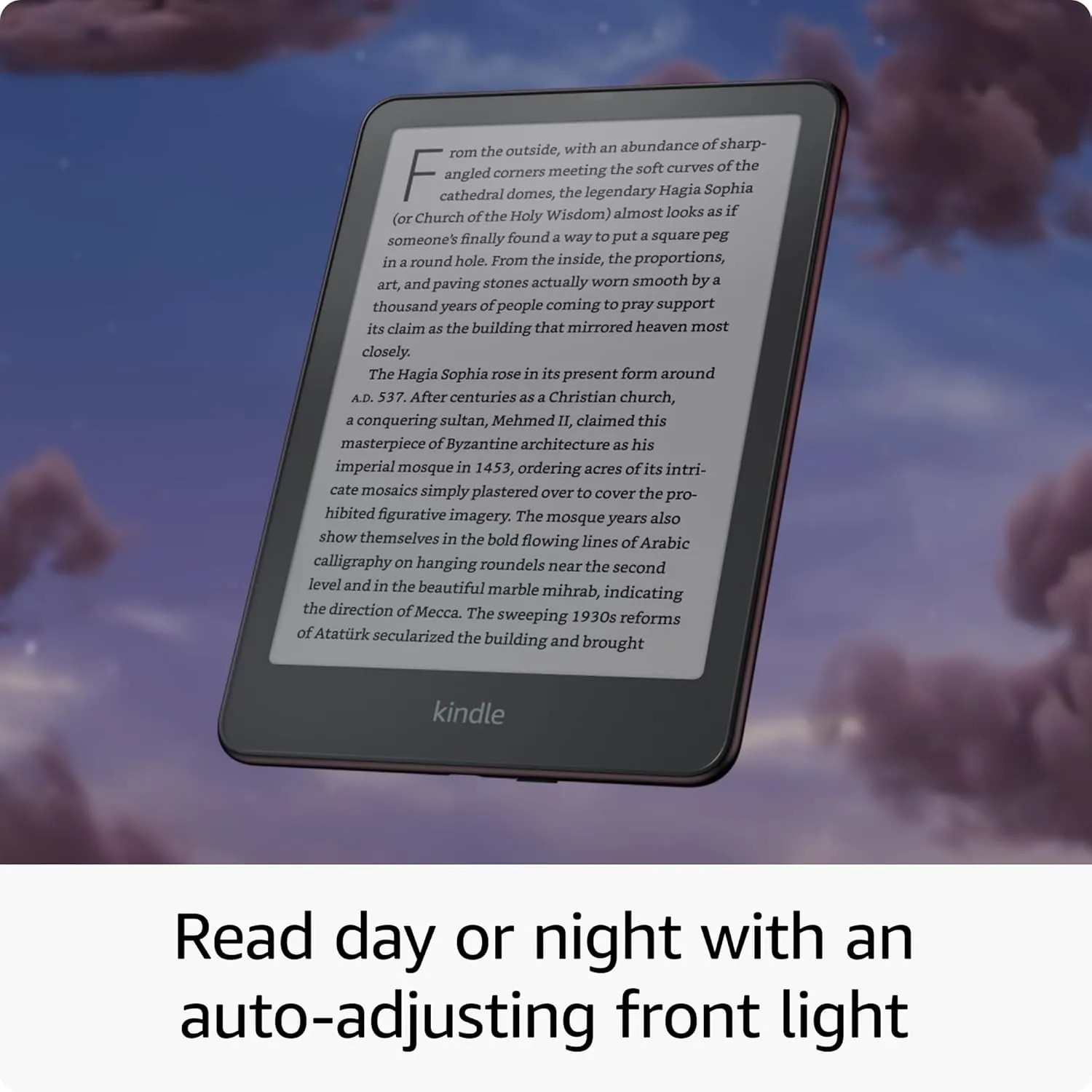 All-new Amazon Kindle Paperwhite Signature Edition (32 GB) – Our fastest Kindle with an auto-adjusting front light, wireless charging, and weeks of battery life – Metallic Black   3 Months of Kindle Unlimited (with auto-renewal)