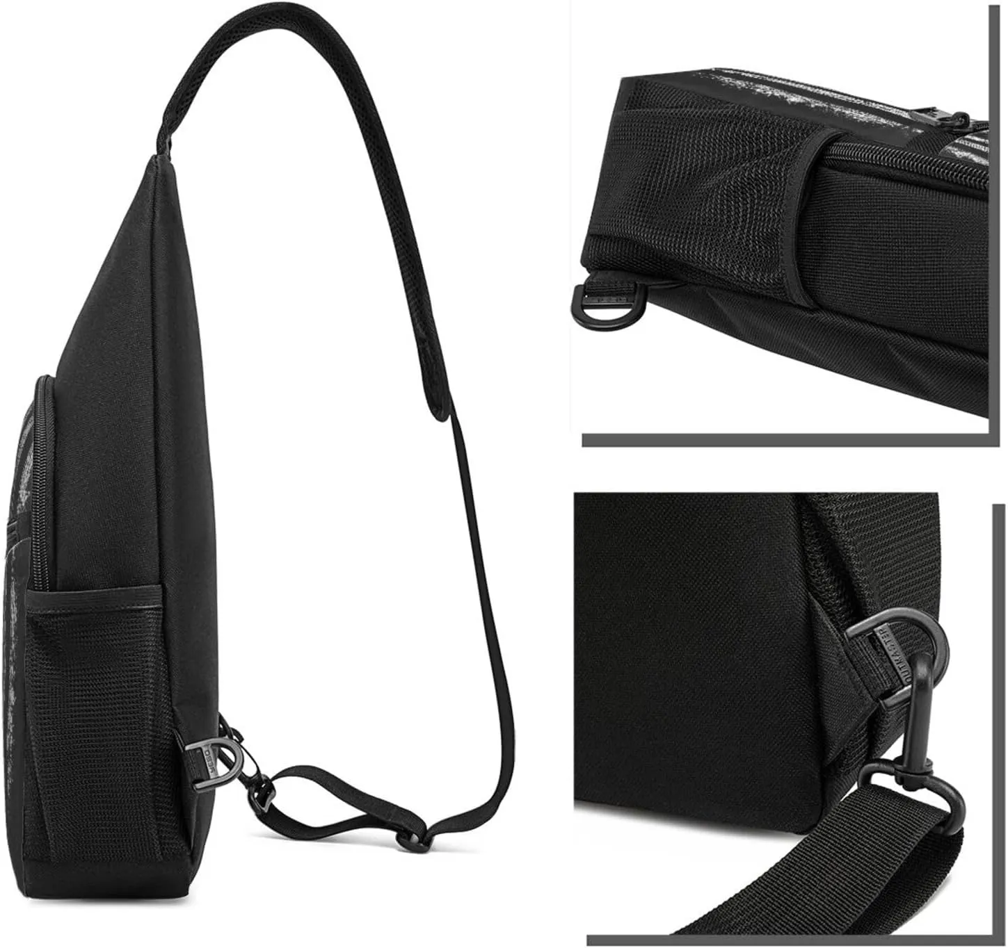 Alpaca Cactus Crossbody Chest Bag, Casual Backpack, Small Satchel, Multi-Functional Travel Hiking Backpacks