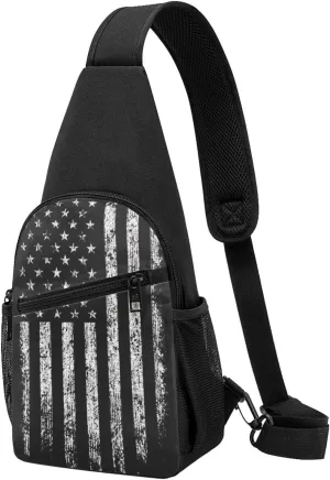 Alpaca Cactus Crossbody Chest Bag, Casual Backpack, Small Satchel, Multi-Functional Travel Hiking Backpacks