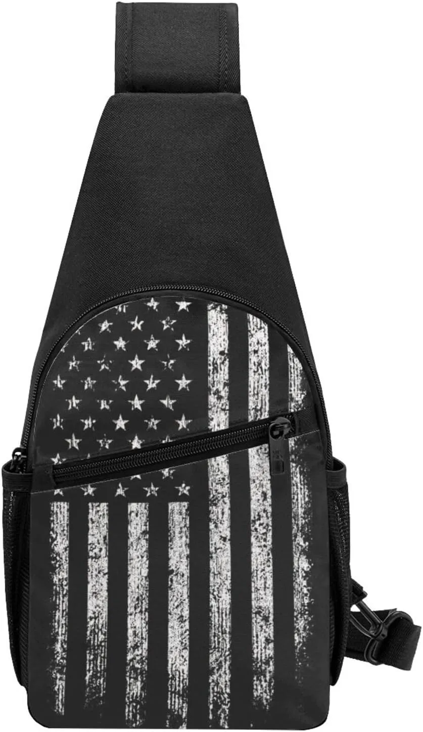 Alpaca Cactus Crossbody Chest Bag, Casual Backpack, Small Satchel, Multi-Functional Travel Hiking Backpacks