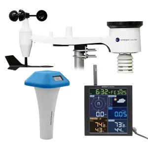 Ambient Weather WS-1965 Pool Bundle - WiFi Weather Station for The Pool w/Remote Monitoring and Alerts