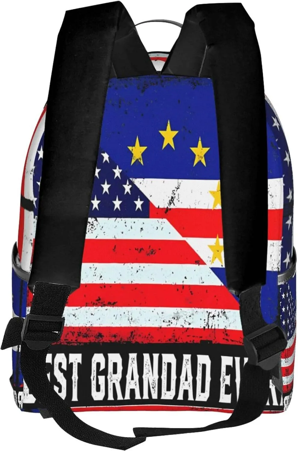 American Cabo Verde Flag Casual Backpacks Laptop Backpack Carry-on Daypack Sports Travel Rucksack Lightweight Working Bag for Outdoor Hiking Cycling Walking