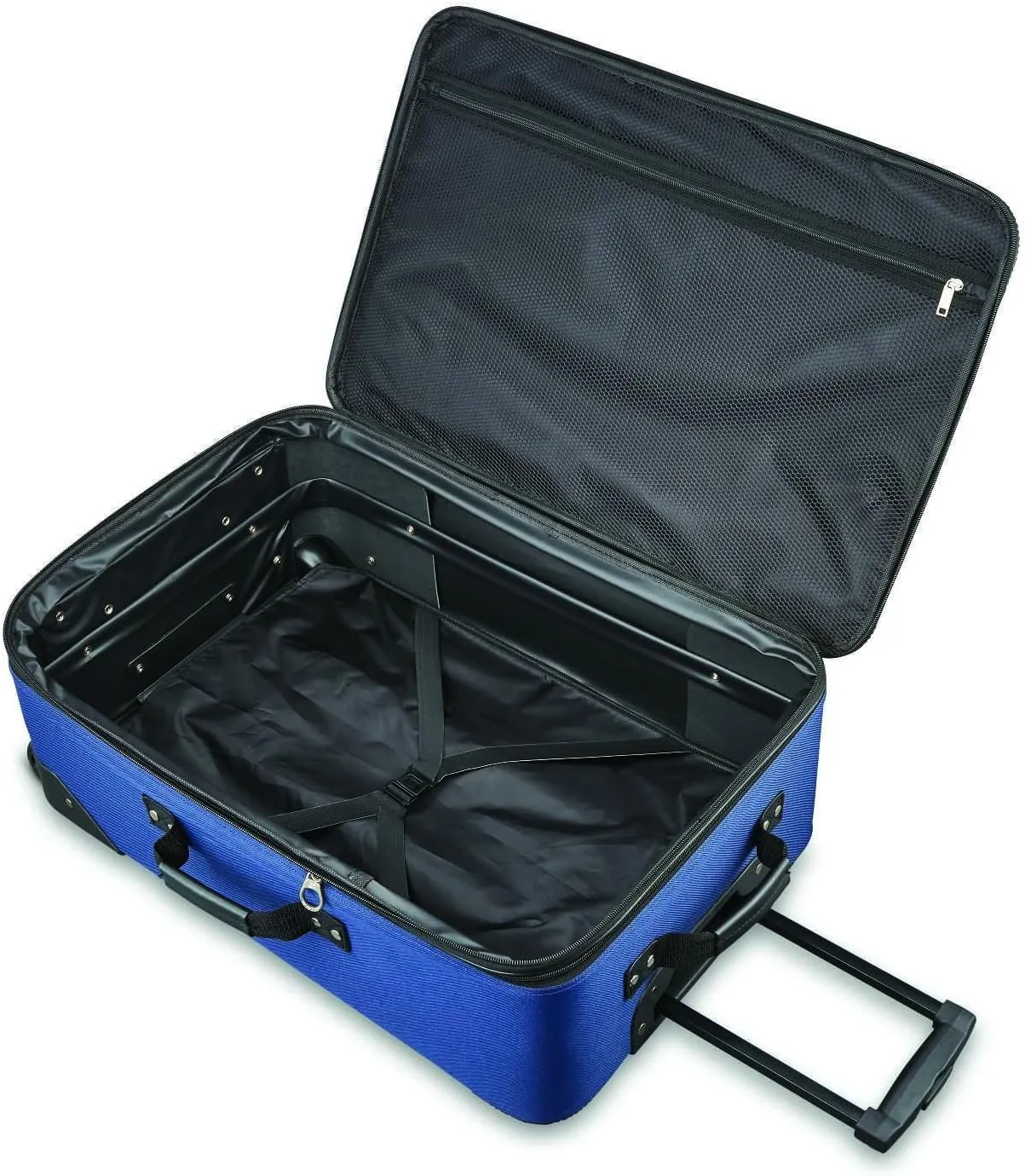 American Tourister Fieldbrook XLT Softside Upright Luggage, Navy, 4-Piece Set (BB/DF/21/25)