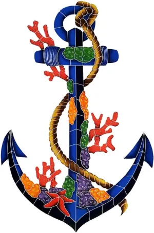 Anchor Ceramic Swimming Pool Mosaic (36x23inch) ANCMCOM