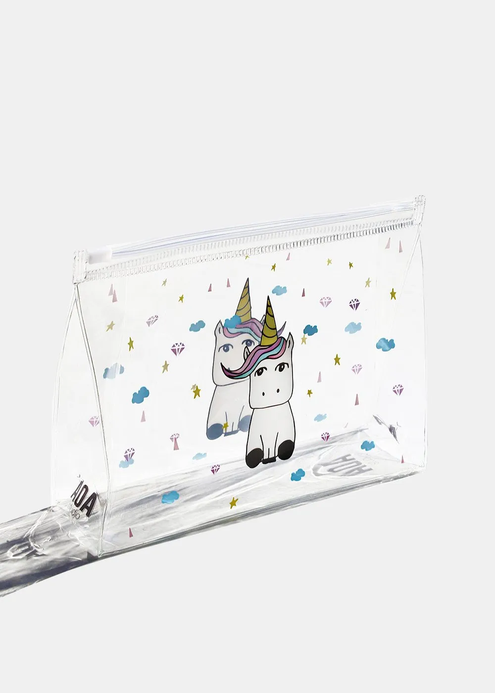 AOA Clear Makeup Pouch - Unicorn