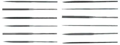 Apex Tool Group 5-1/2" RHN-0 THREE SQUARE NEEDLE FILE, 37584