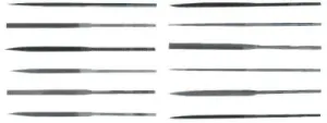 Apex Tool Group 5-1/2" RHN-0 THREE SQUARE NEEDLE FILE, 37584